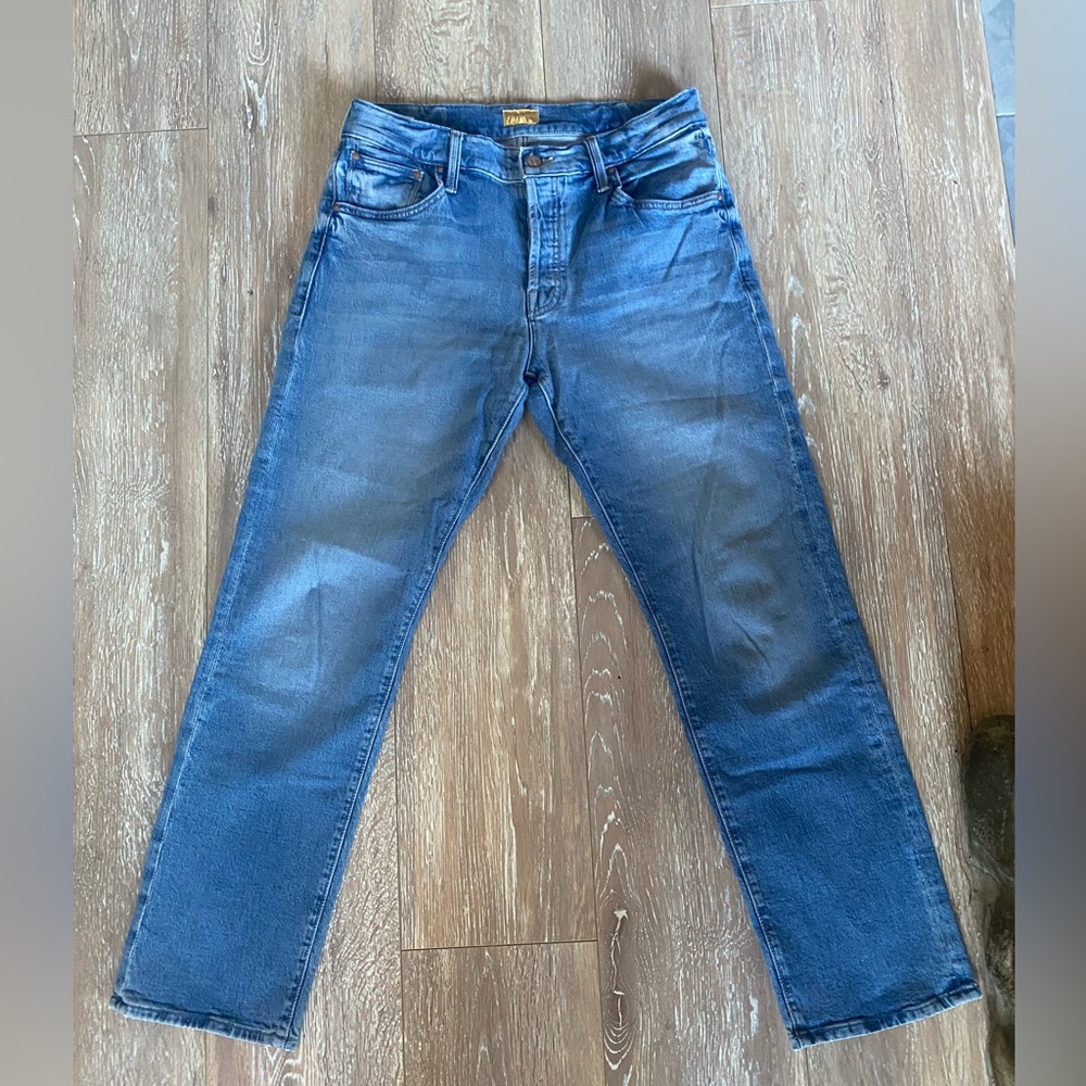 Classic Blue MOTHER Denim Jeans. Never opened. Pictures shown same pair.